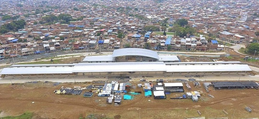 La Terminal Aguablanca del MIO, cuenta hoy con un 70% de avance en su construcción